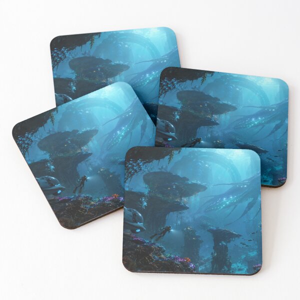 Item preview, Subnautica Inspired Art designed and sold by FeelTheDrawing.