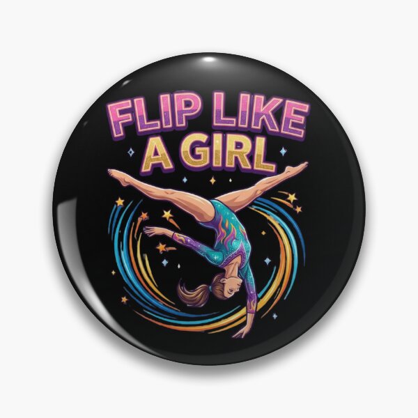 Item preview, Flip Like a Girl Artistic Gymnastics designed and sold by FlipGymnastics.
