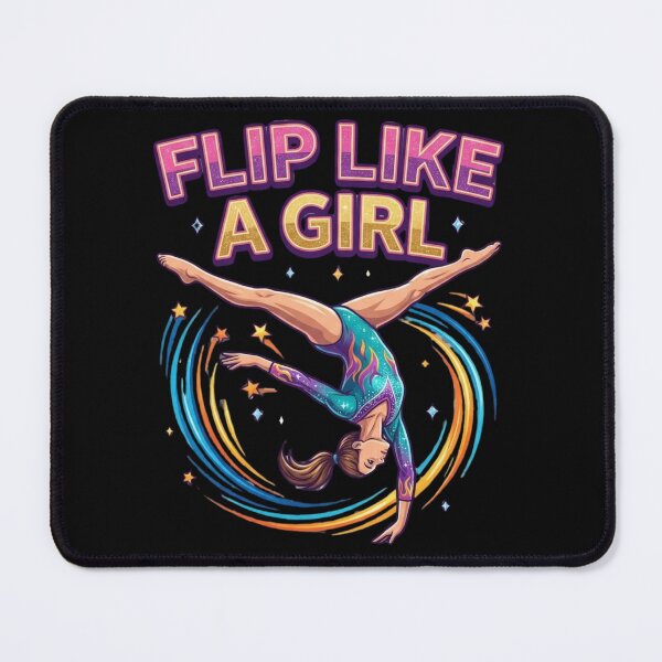 Item preview, Flip Like a Girl Artistic Gymnastics designed and sold by FlipGymnastics.