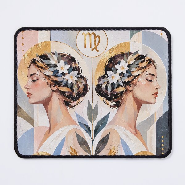 Item preview, Virgo Zodiac Painting – Celestial Maiden Astrology Art designed and sold by GalleryKauffeld.