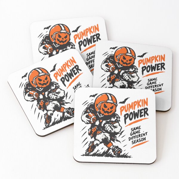 Item preview, Pumpkin Power - Funny Halloween Football Player designed and sold by Brexmore3.
