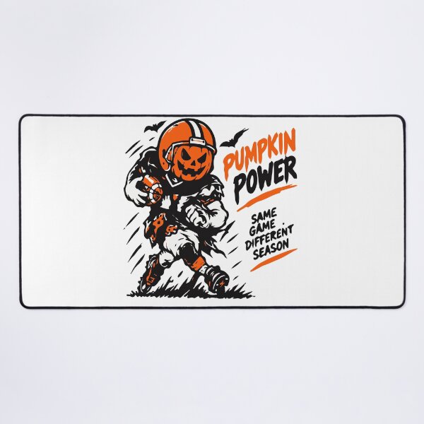Item preview, Pumpkin Power - Funny Halloween Football Player designed and sold by Brexmore3.