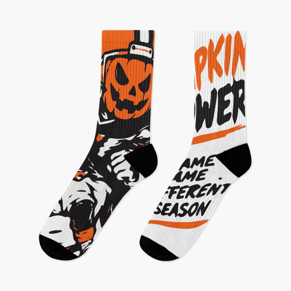 Item preview, Pumpkin Power - Funny Halloween Football Player designed and sold by Brexmore3.