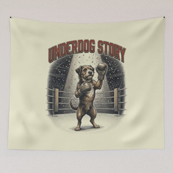 Item preview, Underdog Story Funny Boxing Sports Movie Dog Lover Gift designed and sold by FurRealStudioCo.