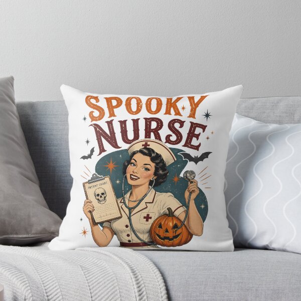 Item preview, Spooky Nurse Clipboard Medical Charts Halloween designed and sold by RoyesButler.