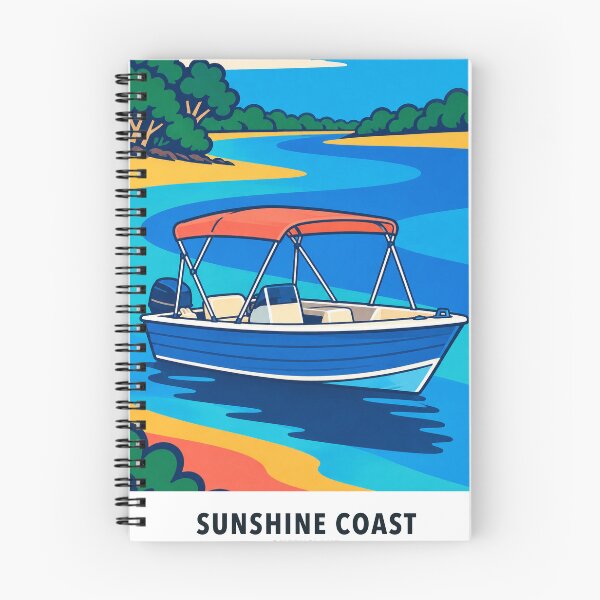 Item preview, Sunshine Coast Maroochy River and Boats designed and sold by Print My Town.