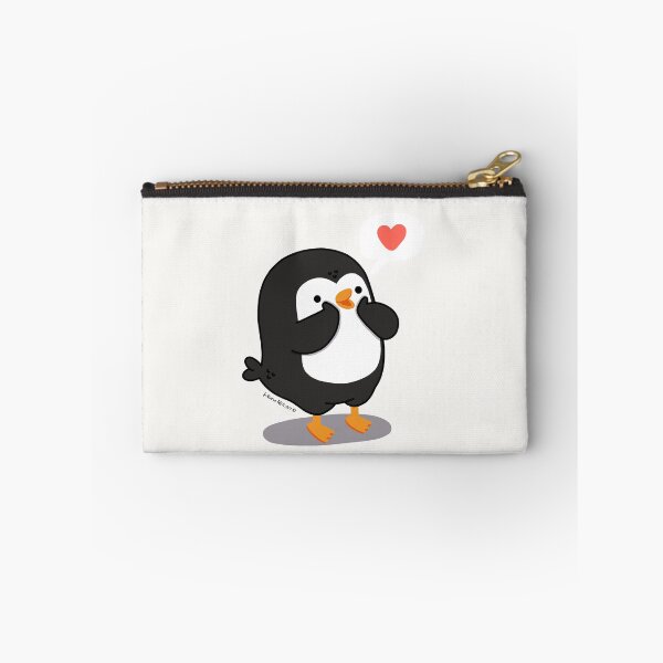 Item preview, Penguin making a sincere compliment from the heart designed and sold by julianamotzko.