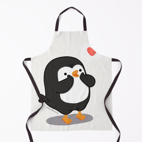 Item preview, Penguin making a sincere compliment from the heart designed and sold by julianamotzko.