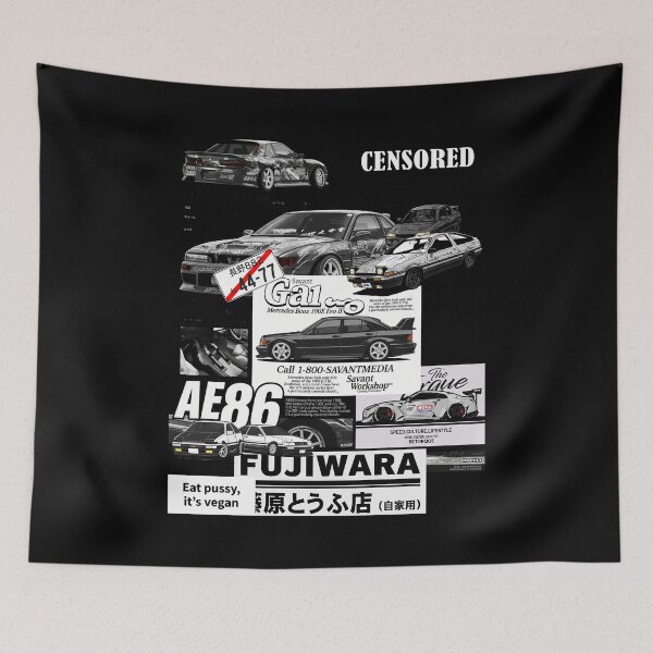 Item preview, AE86 Fujiwara designed and sold by Marvellasy.