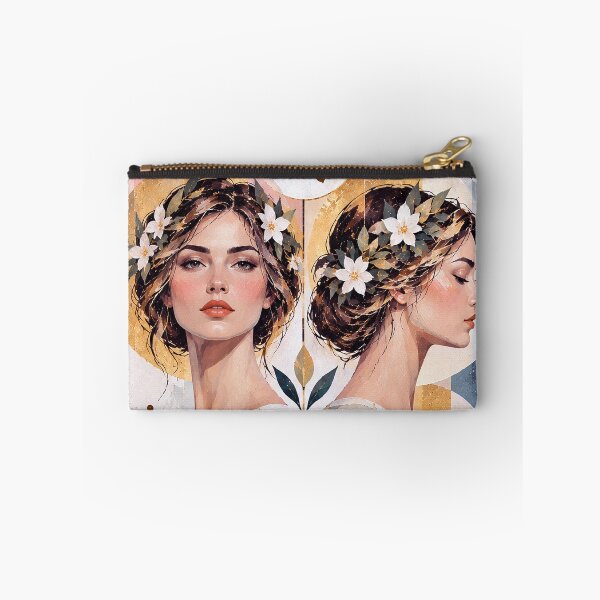 Item preview, Virgo Zodiac Painting – Celestial Maiden Astrology Art designed and sold by GalleryKauffeld.