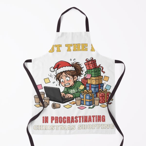 Item preview, I Put the Pro in Procrastinating Christmas Shopping — Funny Last Minute Gift designed and sold by FitEnvy.