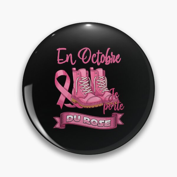Aperçu de l'œuvre Ruban De Combat Contre Le Cancer du Sein Octobre Basket Rose créée et vendue par Designart68.