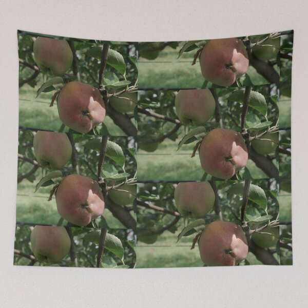 Item preview, Red apples on tree designed and sold by Top-photo.