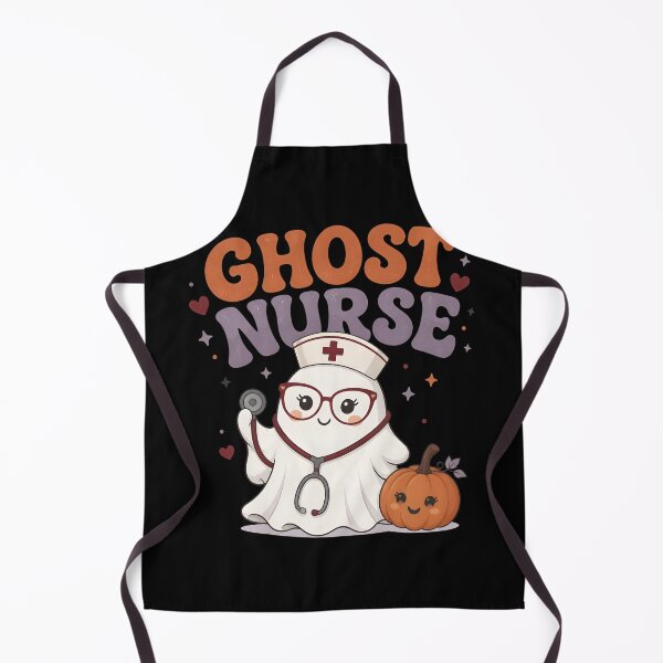 Item preview, Ghost Nurse Cute Spooky Healthcare Halloween designed and sold by RoyesButler.