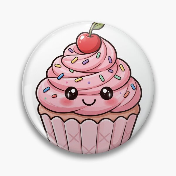 Item preview, Cute Cupcake Kawaii Sweet Dessert designed and sold by The Oddball Supply Co..