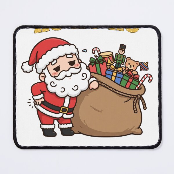 Item preview, Ho Ho Ho My Back Hurts — Funny Tired Santa Shirt designed and sold by FitEnvy.