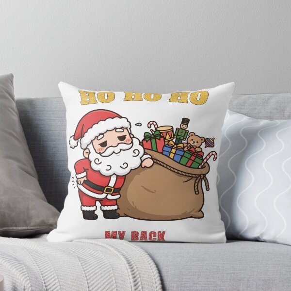 Item preview, Ho Ho Ho My Back Hurts — Funny Tired Santa Shirt designed and sold by FitEnvy.