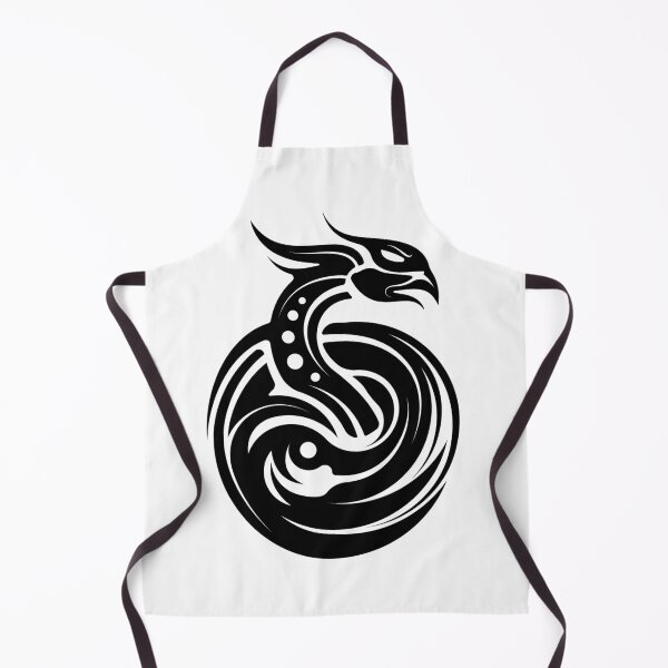 Item preview, Black Tribal Dragon Celtic Symbol Spiral Mystical Power designed and sold by Keltoi-art.