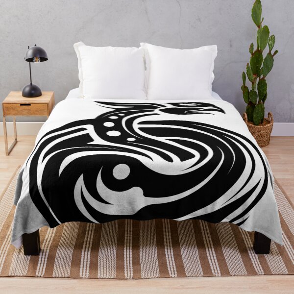 Item preview, Black Tribal Dragon Celtic Symbol Spiral Mystical Power designed and sold by Keltoi-art.