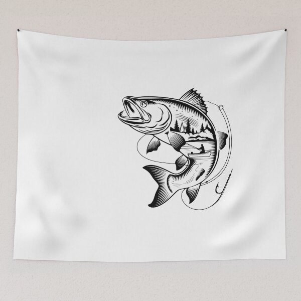 Item preview,  Black Bass Fishing designed and sold by Sweetvoilet.