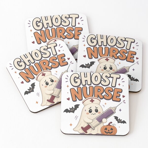 Artikelvorschau, Geister-Krankenschwester-Spritze Gruselige medizinische Halloween-Aktion entworfen und verkauft von RoyesButler.