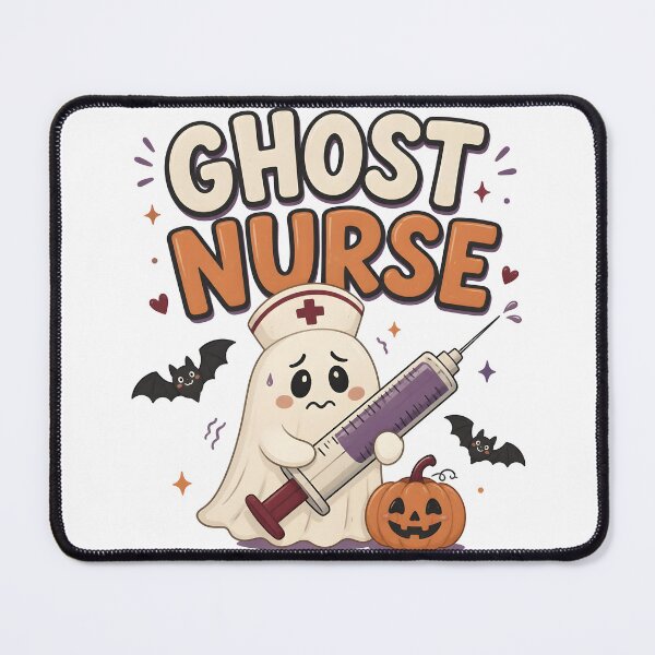 Artikelvorschau, Geister-Krankenschwester-Spritze Gruselige medizinische Halloween-Aktion entworfen und verkauft von RoyesButler.