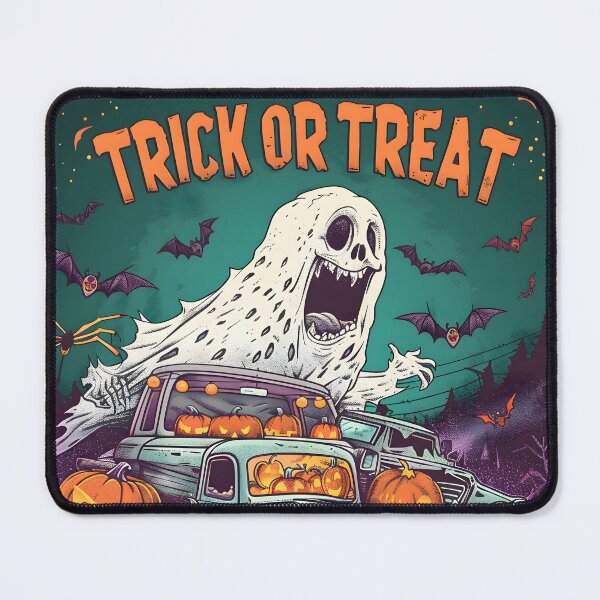 Item preview, Spooky Ghost Pumpkin Truck designed and sold by Structure-Blue.