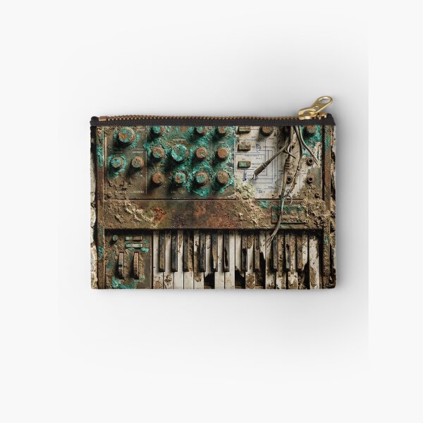 Item preview, Excavated Analog Synth - Rusted Stone Relic designed and sold by codex antique.