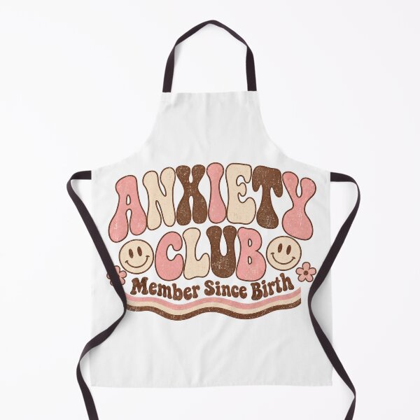 Item preview, Anxiety Club Member Since Birth - Groovy Retro Funny Mental Health designed and sold by StyxIND.