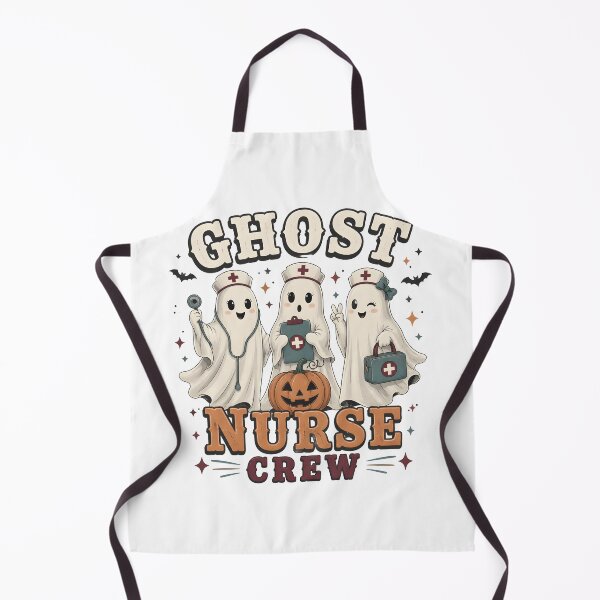 Item preview, Ghost Nurse Crew Spooky Hospital Team Halloween designed and sold by RoyesButler.