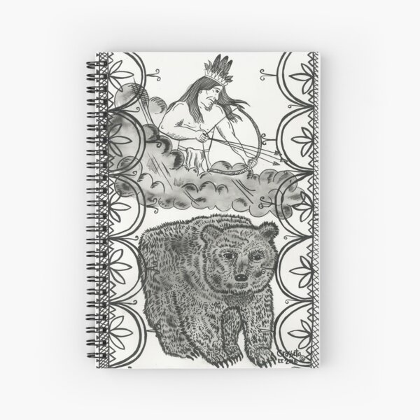 Thunder beings connect to the Bear Clan Spiral Notebook