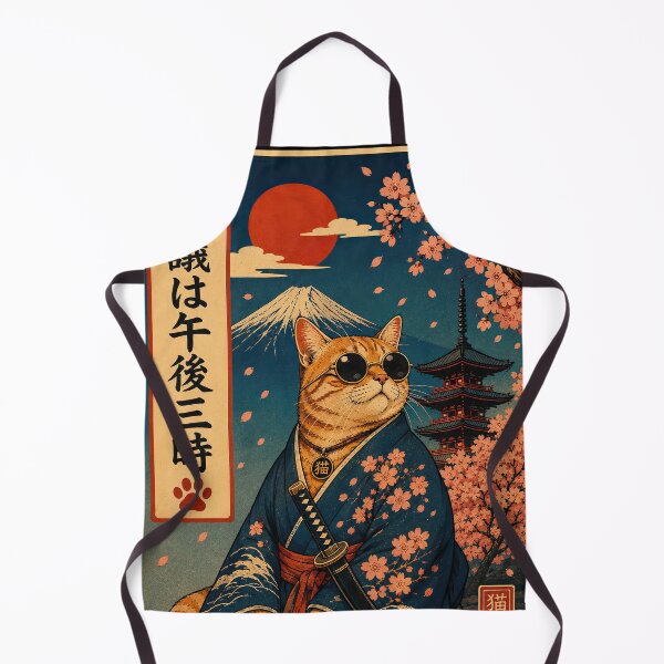 Item preview, Samurai Cat Meeting at Three designed and sold by obstinator.