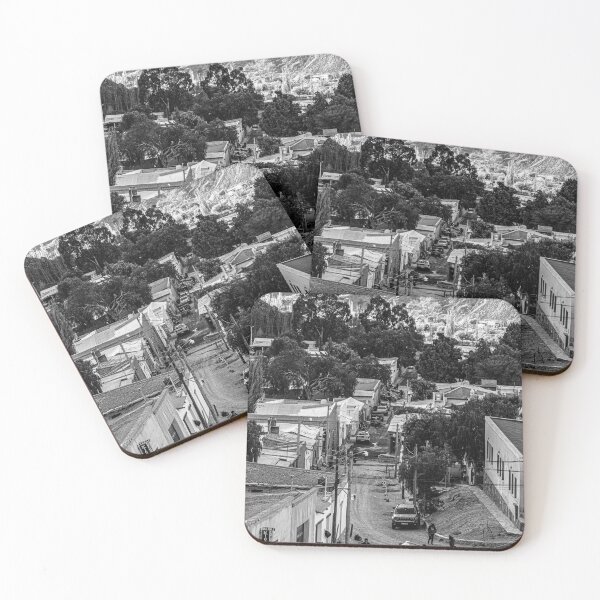 Item preview, Alley Purmamarca Jujuy Black White Village Andes designed and sold by Keltoi-art.
