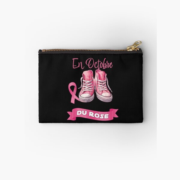 Aperçu de l'œuvre Ruban De Combat Contre Le Cancer du Sein Octobre Basket Rose créée et vendue par Designart68.