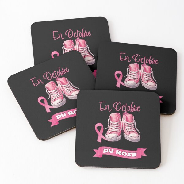 Aperçu de l'œuvre Ruban De Combat Contre Le Cancer du Sein Octobre Basket Rose créée et vendue par Designart68.