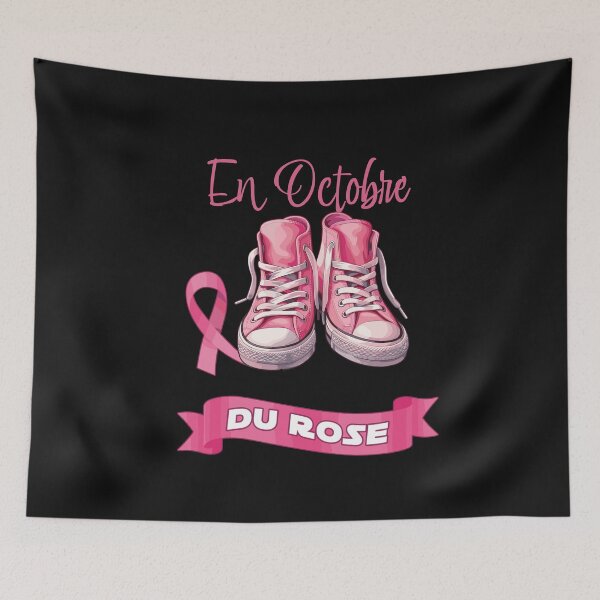 Item preview, Ruban De Combat Contre Le Cancer du Sein Octobre Basket Rose designed and sold by Designart68.