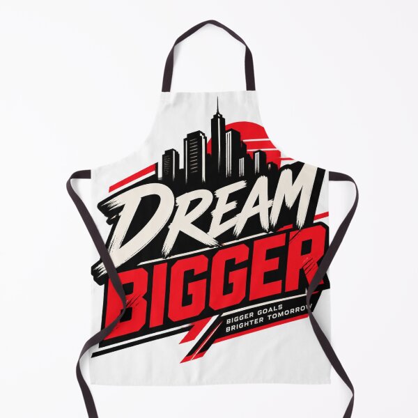 Item preview, Bigger Goals Brighter Tomorrow Urban Typography designed and sold by NestTshirt.