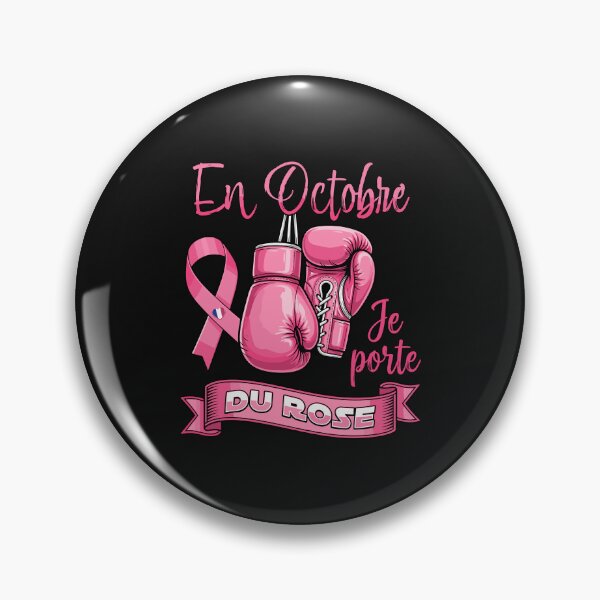 Aperçu de l'œuvre Ruban De Combat Contre Le Cancer du Sein Octobre Basket Rose créée et vendue par Designart68.