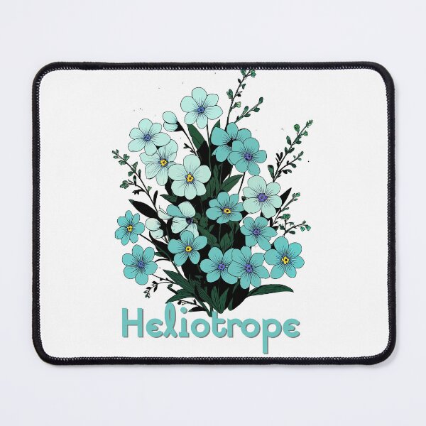 Item preview, Heliotrope Floral Bouquet designed and sold by ForeverPrintsOK.