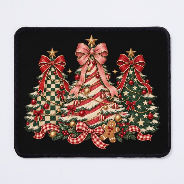 Item preview, Coquette Christmas Tree Bow Holiday Gift Vintage Festive Style designed and sold by Corvoria.