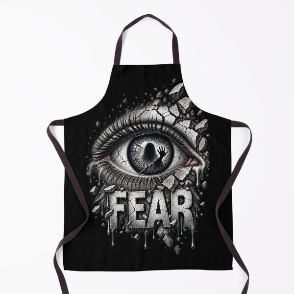 Item preview,  Fear Cracked Eye Dark Horror Art designed and sold by PrintGo26.