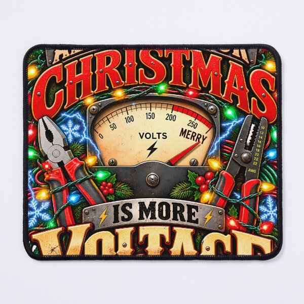 Item preview, All I Want For Christmas Is More Voltage Funny Electrician designed and sold by 198tees.