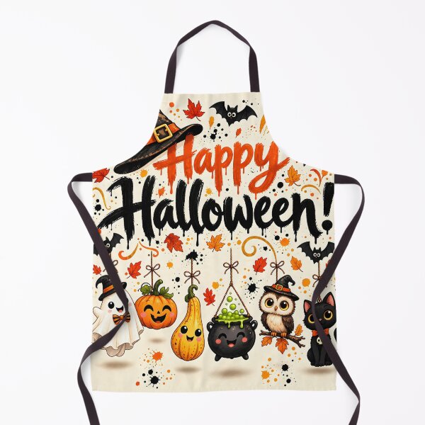 Item preview, Happy Halloween Brush Lettering Hanging Characters designed and sold by Pure Craft.
