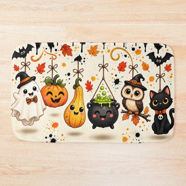 Item preview, Happy Halloween Brush Lettering Hanging Characters designed and sold by Pure Craft.