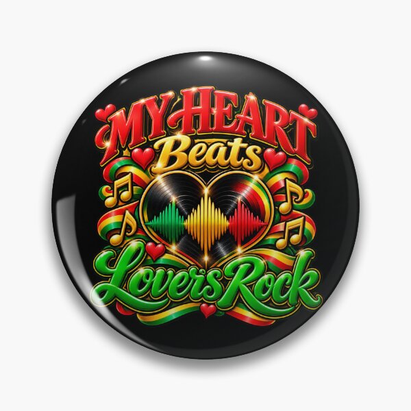Item preview, My Heart Beats Lovers Rock Reggae designed and sold by mygiftideas.