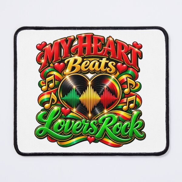 Item preview, My Heart Beats Lovers Rock Reggae designed and sold by mygiftideas.