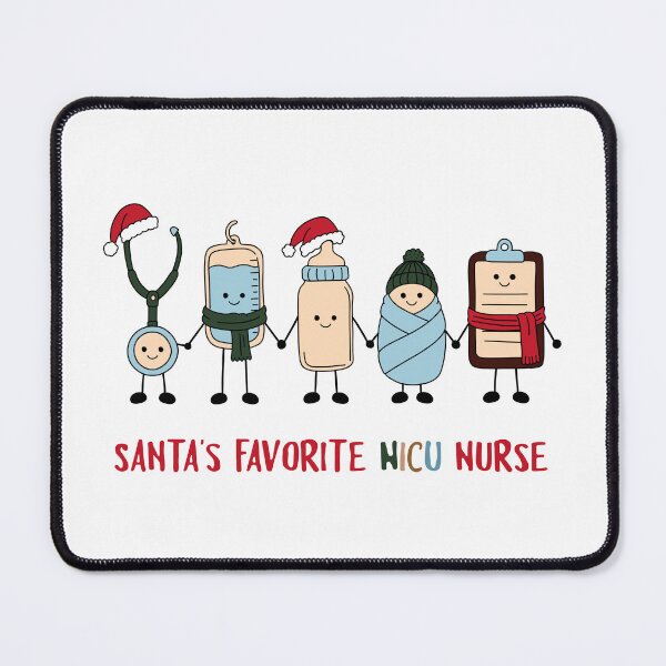 Item preview, Santa's Favorite NICU Nurse Neonatal Christmas designed and sold by sdcreations210.