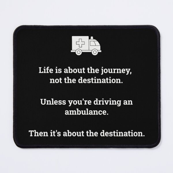 Item preview, Life is about the journey... designed and sold by Winston Cat.