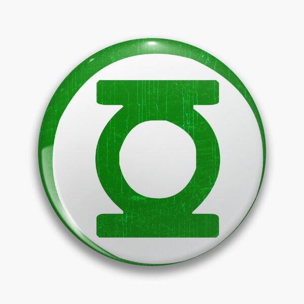 Item preview, Green Lantern Distressed Vintage Superhero Emblem Logo designed and sold by Pepeud.