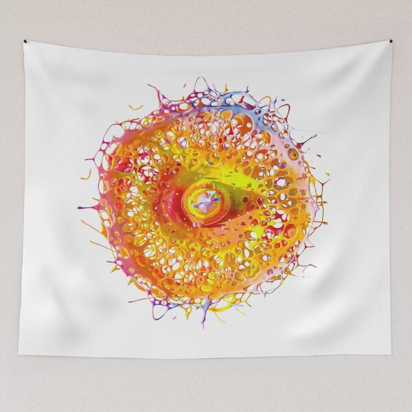 Item preview, Splash of Abstract Color, Fluid Energy, Psychedelic Vortex, 3D designed and sold by Keltoi-art.